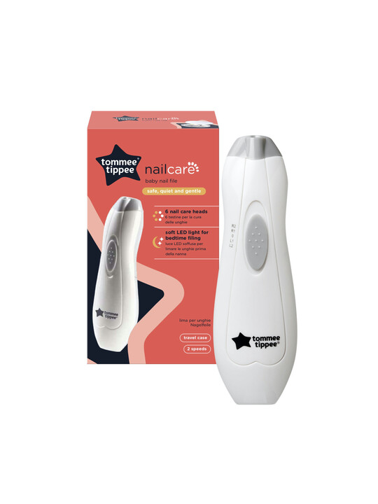 Tommee Tippee Electric Baby & Toddler Nail File Trimmer image number 1